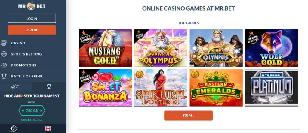 Pure Platinum slot free spins