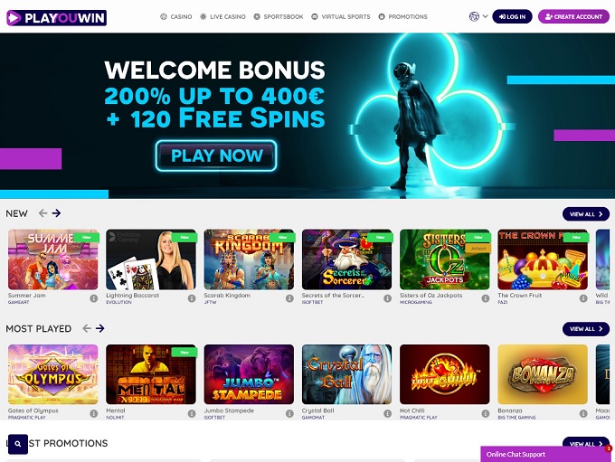 online casino free