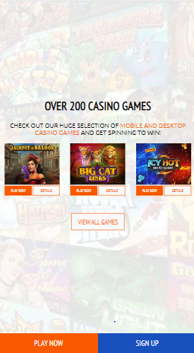 visa Casino Mobile Slots