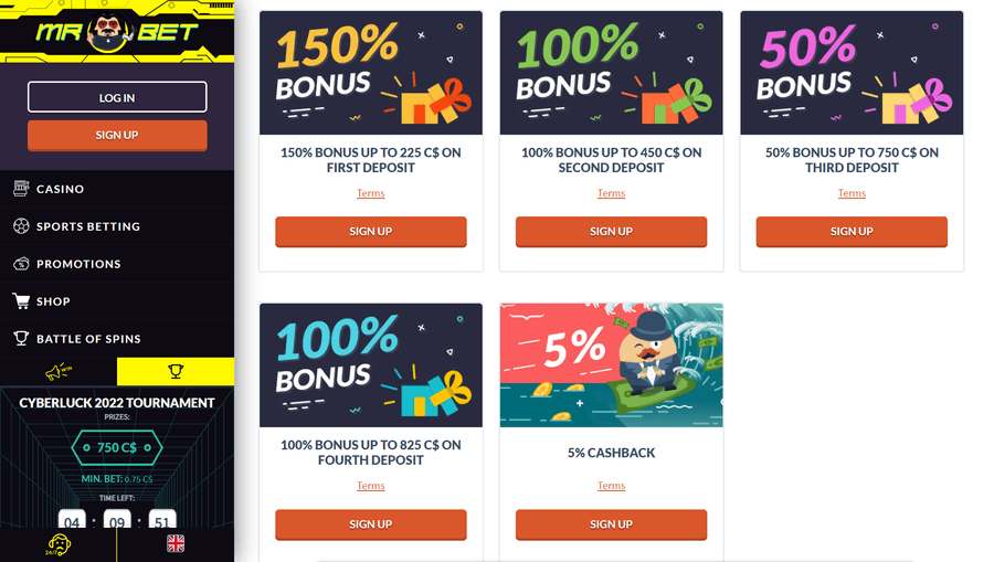 MRBET nz Online -Casino