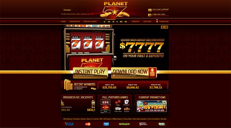 planet 7 online casino download