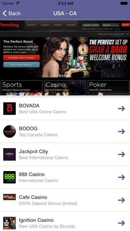 Beste Online -Casino -Boni