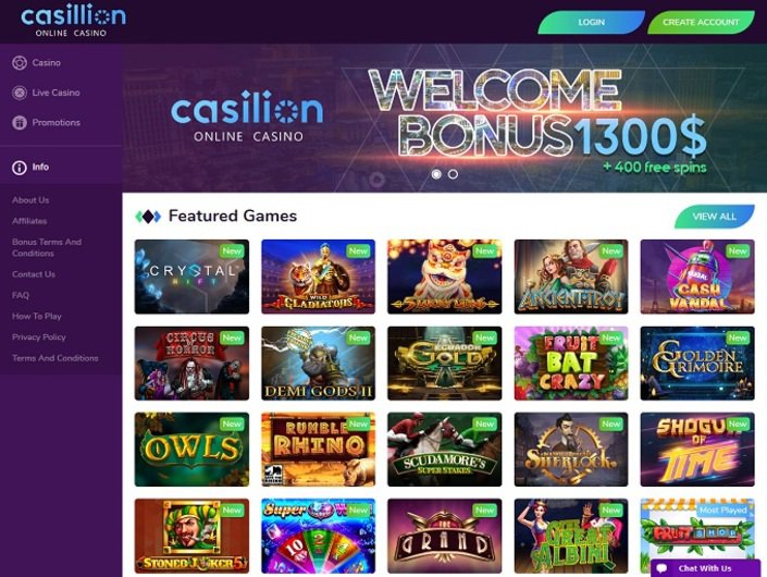 no deposit casino bonus list