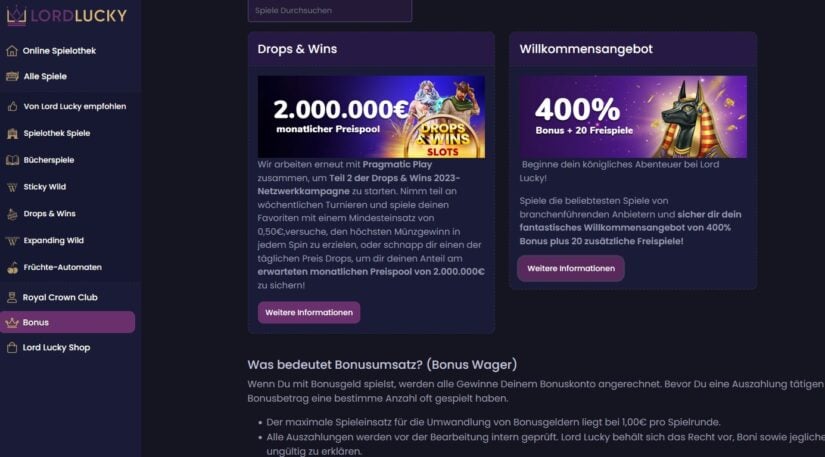 50€ bonus ohne einzahlung