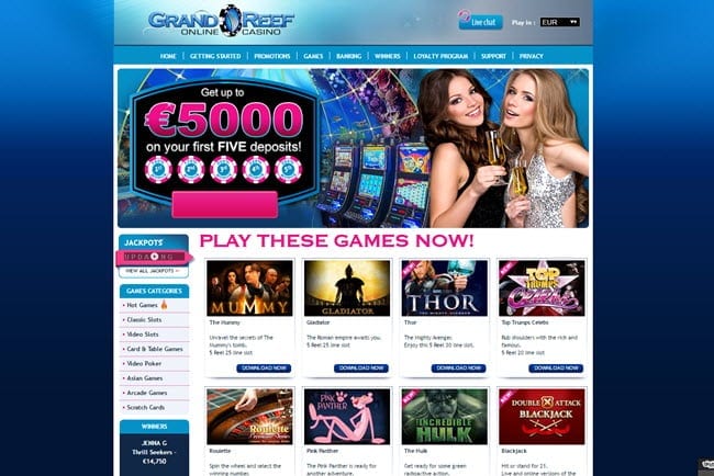 online casino offers