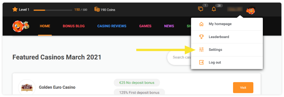 how to get free Leo Vegas casino money