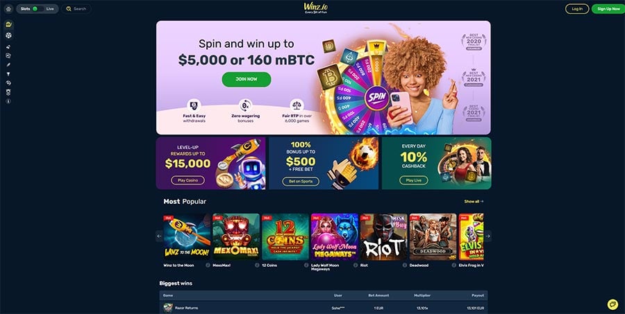 luck of spins casino promo code uk