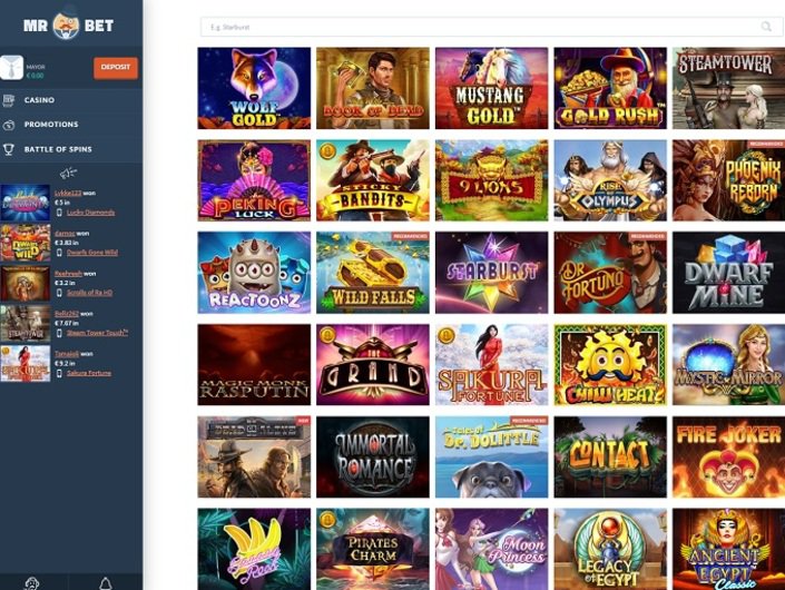 casino Dizzywin review